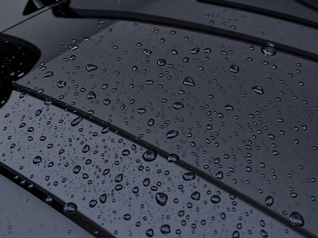 2024 Ram 1500 after ceramic coating — hydrophobic gloss layer