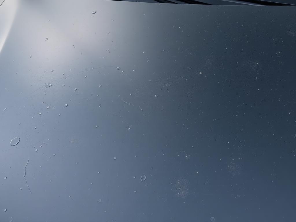 2024 Ram 1500 before ceramic coating — hydrophobic gloss layer